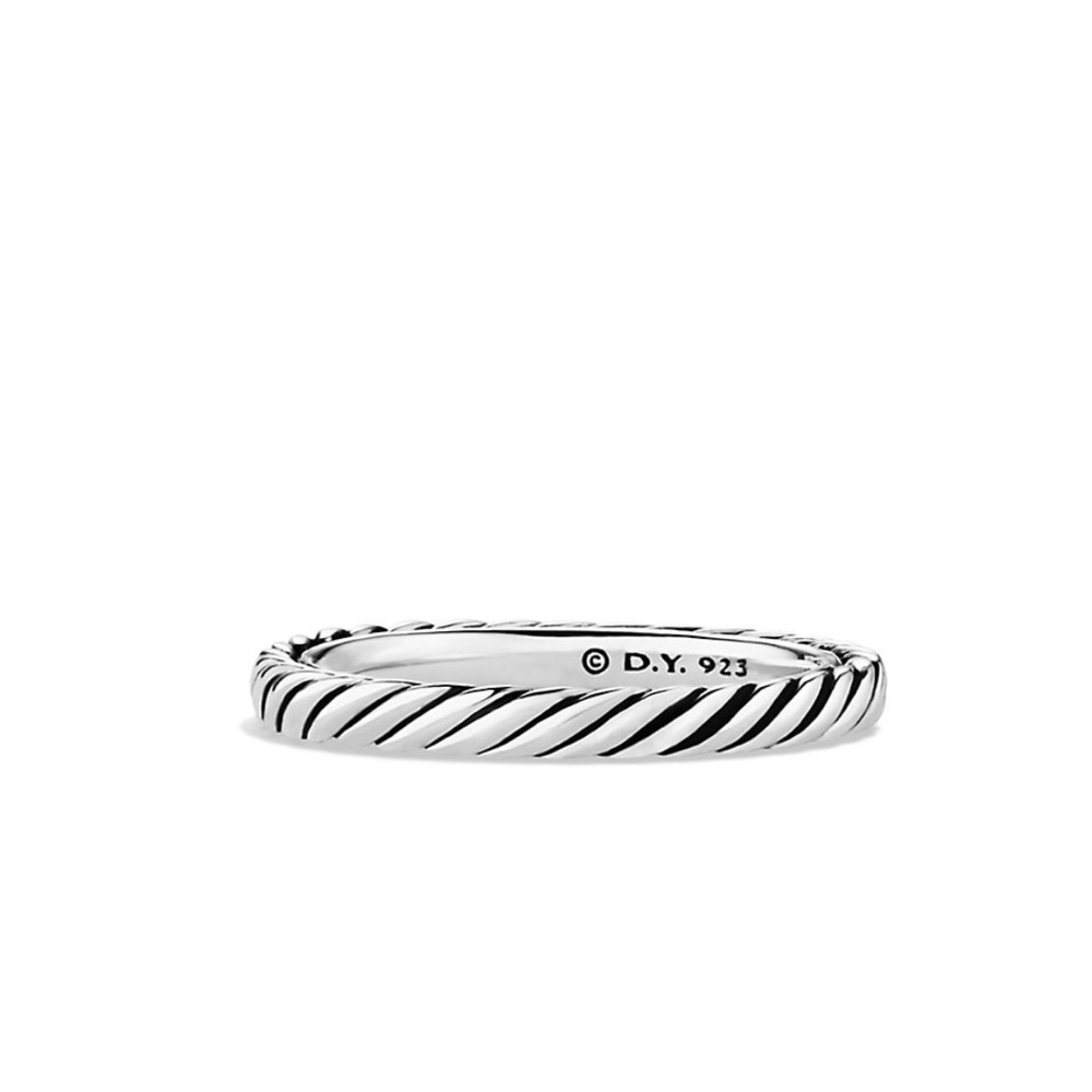 David Yurman Cable Classics Band Ring size 6